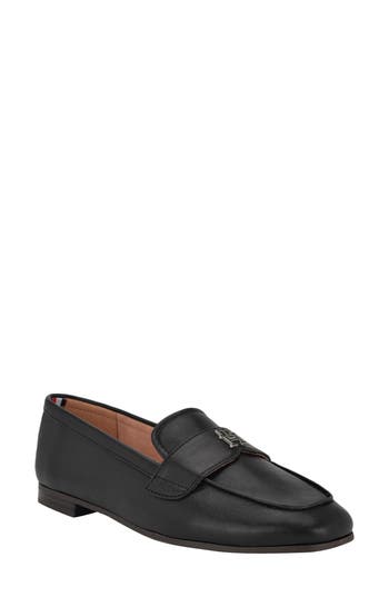 Tommy Hilfiger Women's Razzi Slip-on Loafers In Black49