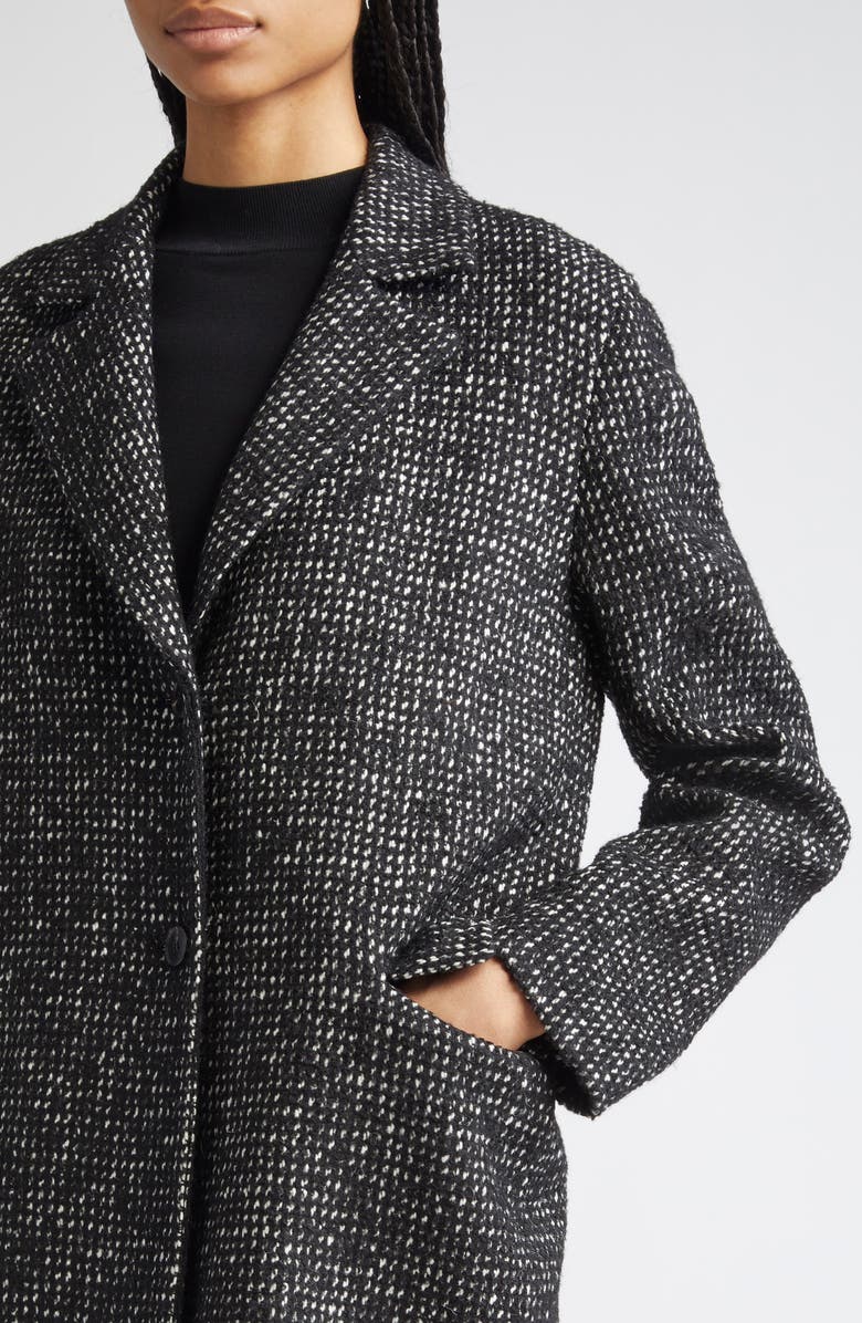 Lafayette 148 New York Bouclé Tweed Longline Jacket, Alternate, color,