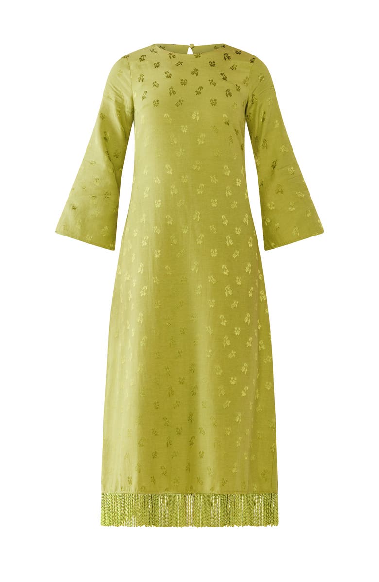 Eddy Ariana Dress, Alternate, color, Olive Chartreuse