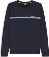 BOSS Authentic Stripe Sweatshirt