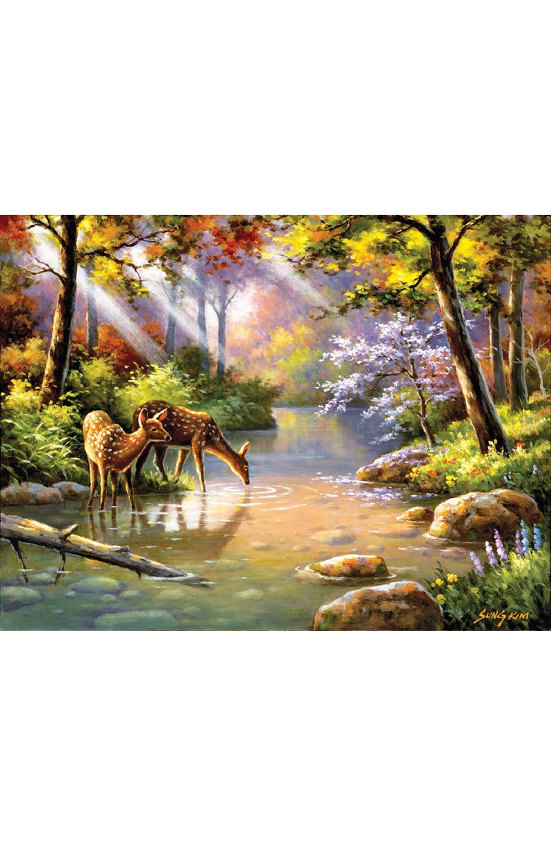 Sunsout Doe Re Me Creek 300 piece Jigsaw Puzzle for Adults, Alternate, color, Multicolor