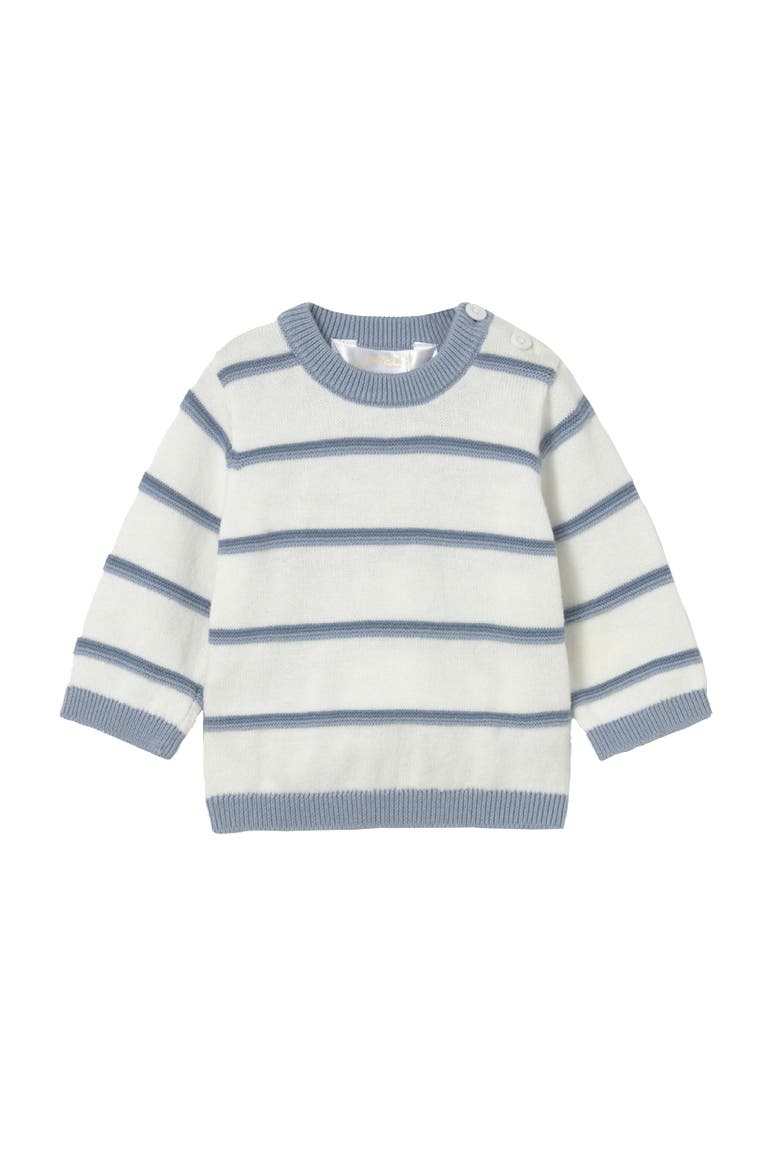Striped Sweater, Main, color, Blue