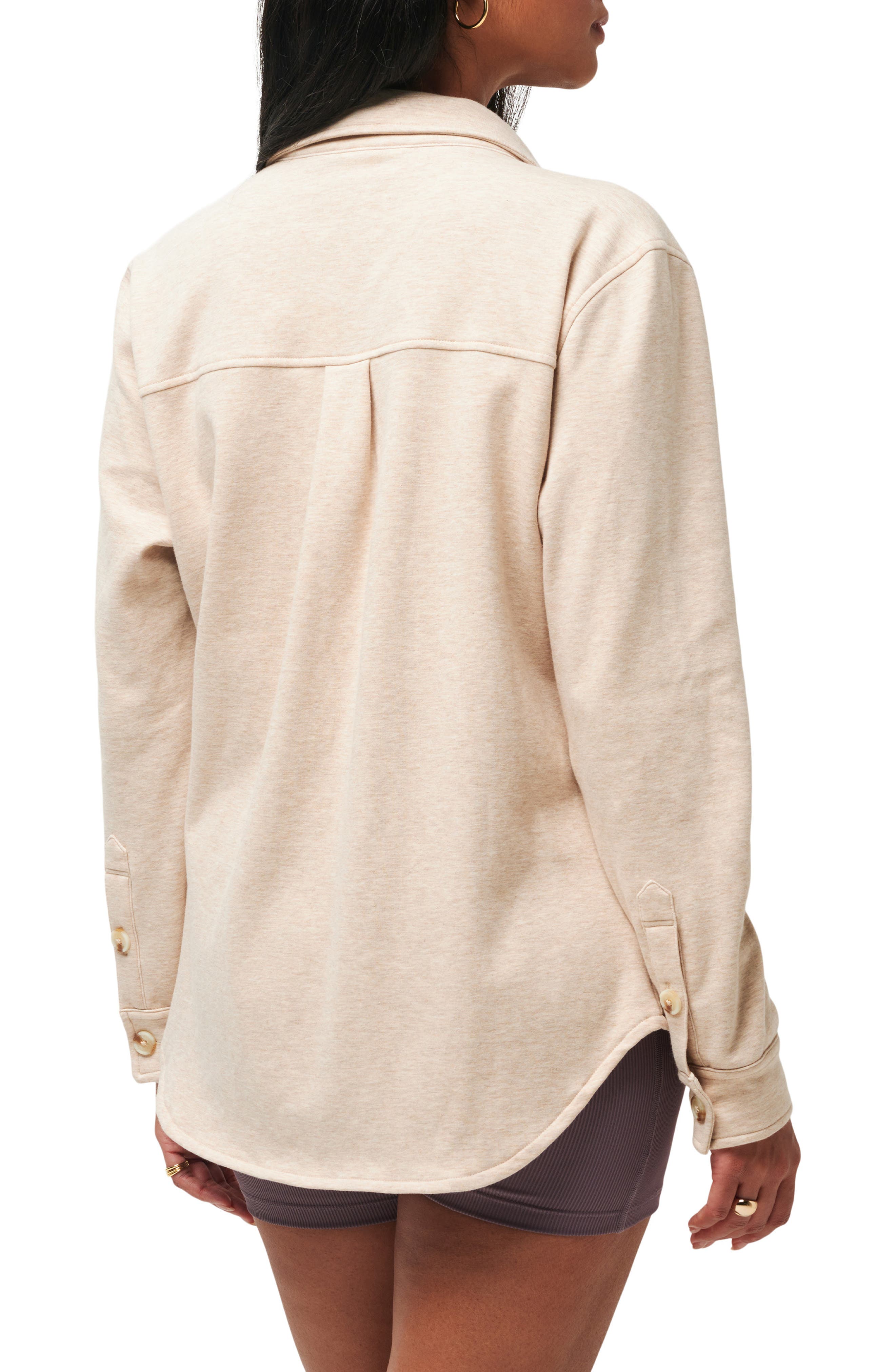 Cloud Jersey Shacket - image 4