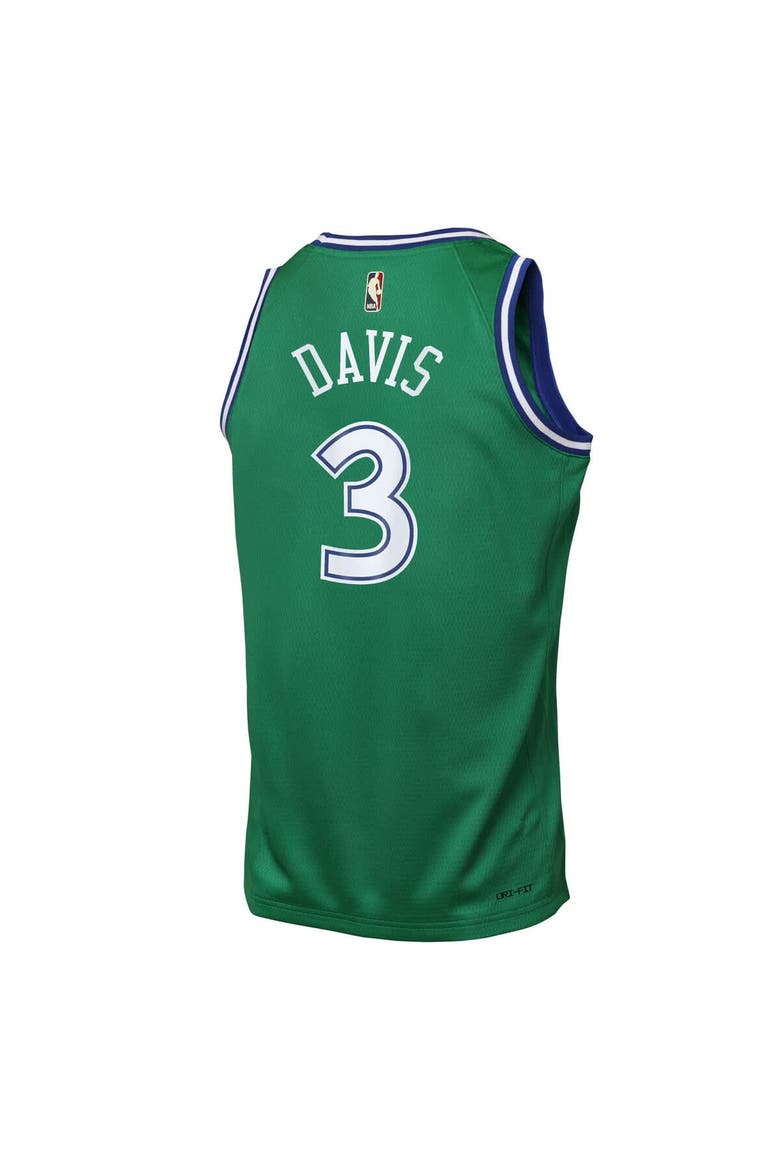 Youth Nike Anthony Davis Green Dallas Mavericks Swingman Jersey - Classic Edition, Alternate, color, Green