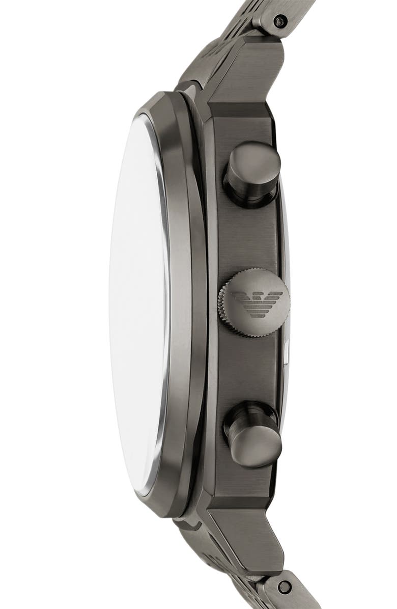Emporio Armani Carlo Chronograph Bracelet Watch, 40mm, Alternate, color,