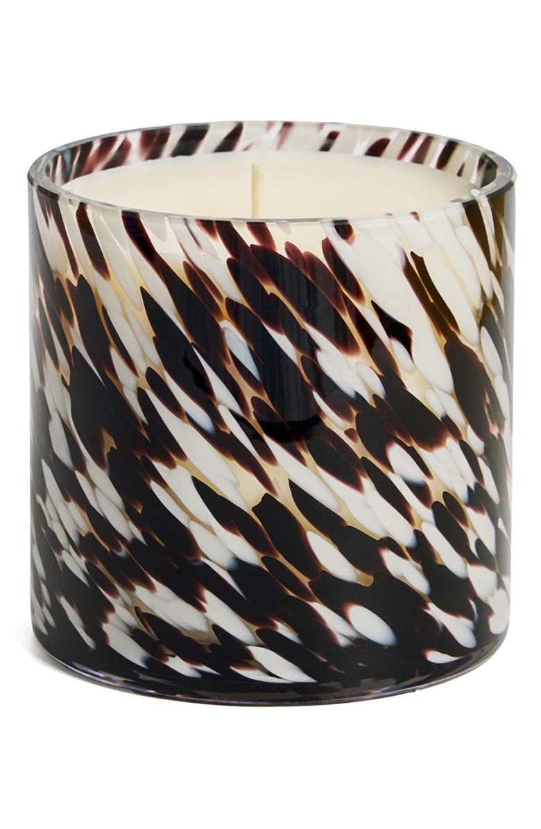 Lafco Saffron Sandalwood Signature Candle, Main, color, Black