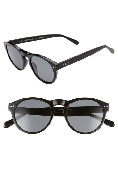 Diff Cody 50mm Polarized Round Sunglasses In Multi