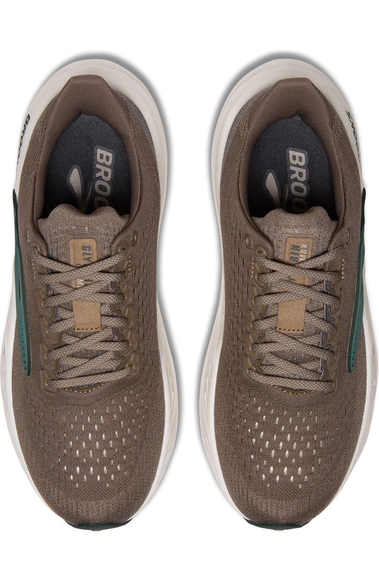 Brooks Glycerin Max Running Shoe, Alternate, color, Falcon/ Green/ London Fog