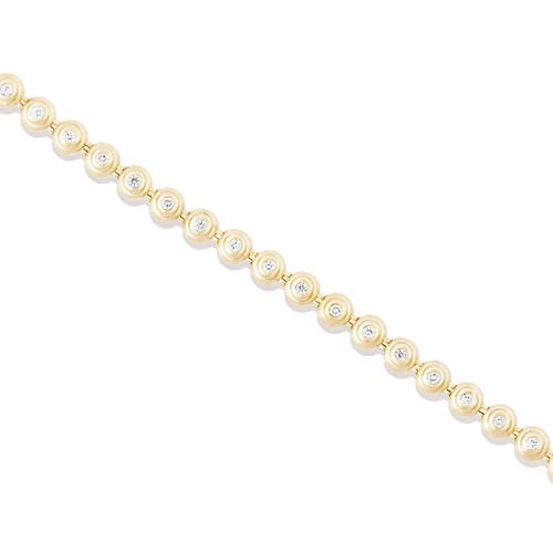 Campbell + Charlotte Evolve Link Bracelet In Gold