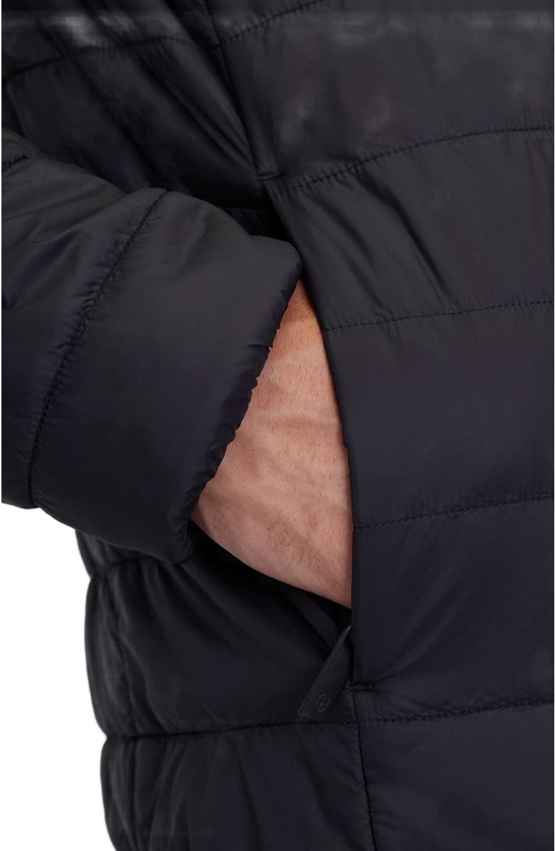 Quartz Co. NEAL | Lightweight Insulated Shirt Jacket, Alternate, color, Black