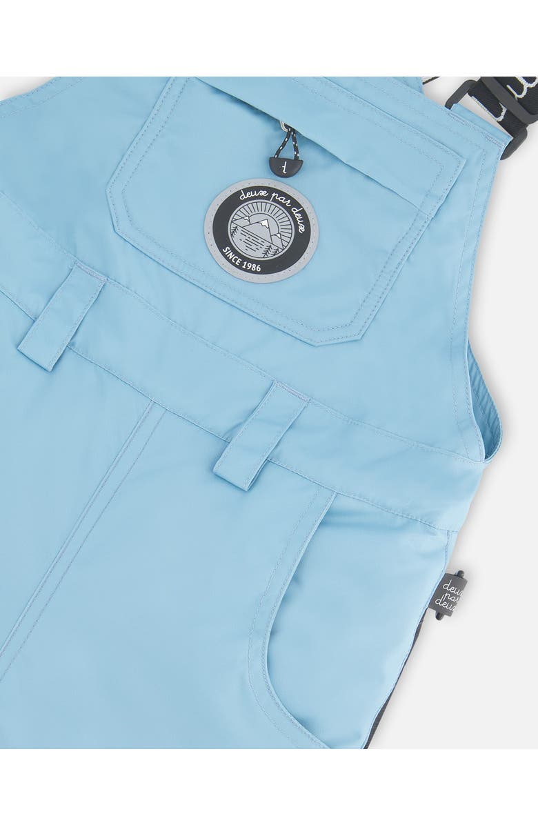 Deux par Deux Kids Unisex Overall Snow Pants Air Blue, Alternate, color, 