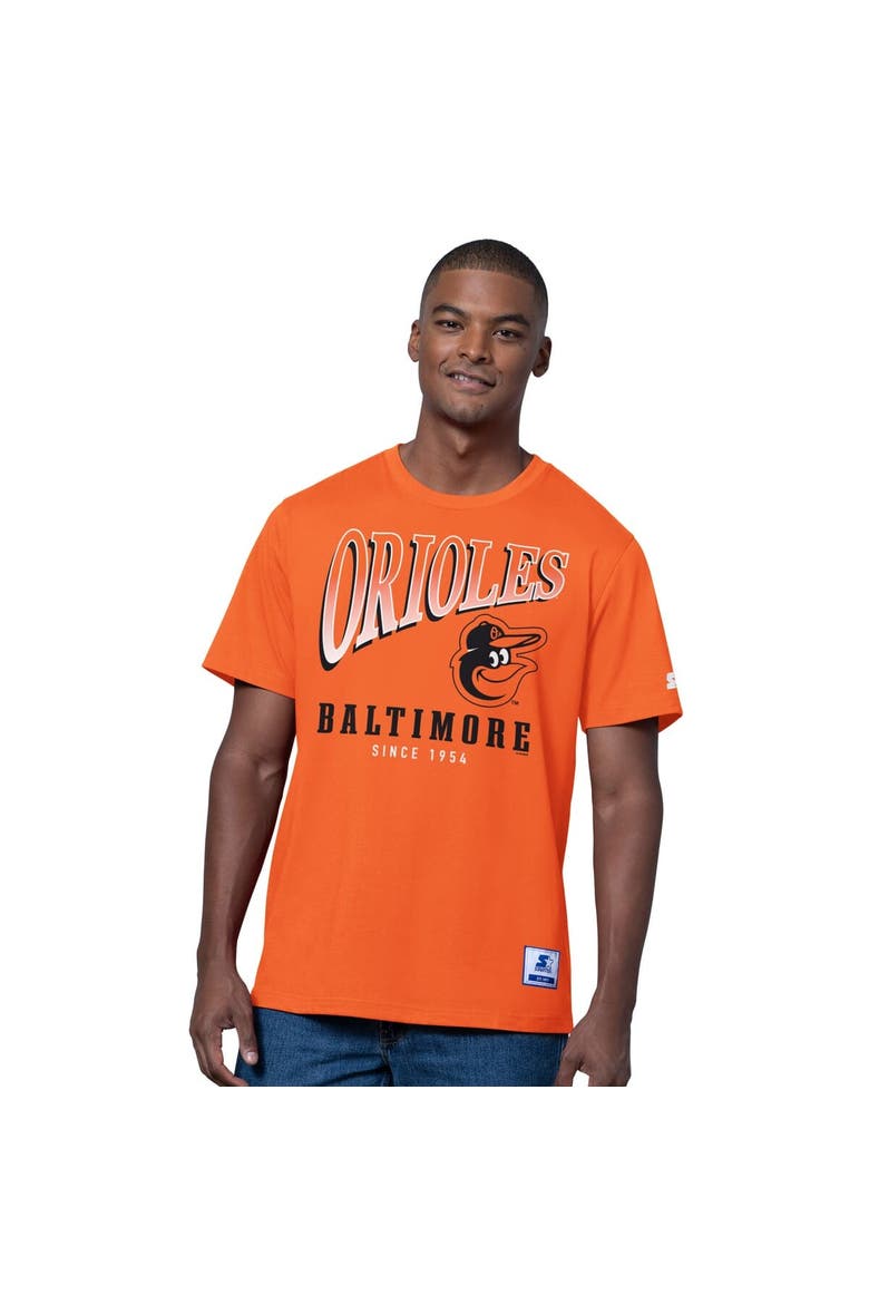 Men's Starter  Orange/Heather Gray Baltimore Orioles Two-Pack T-Shirt Set, Alternate, color, Orange