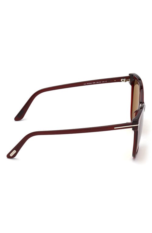 Tom Ford 58mm Cat Eye Sunglasses In Red