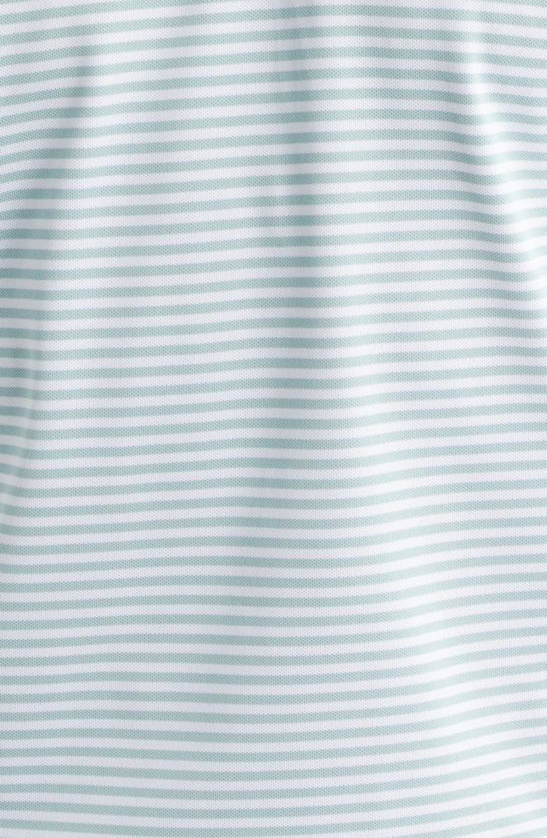 Peter Millar Verse Performance Piqué Golf Polo, Alternate, color, Light Willow