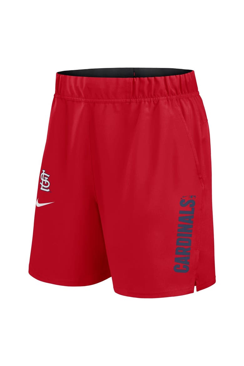 Men's Nike Red St. Louis Cardinals Woven Victory Performance Shorts, Alternate, color, Red