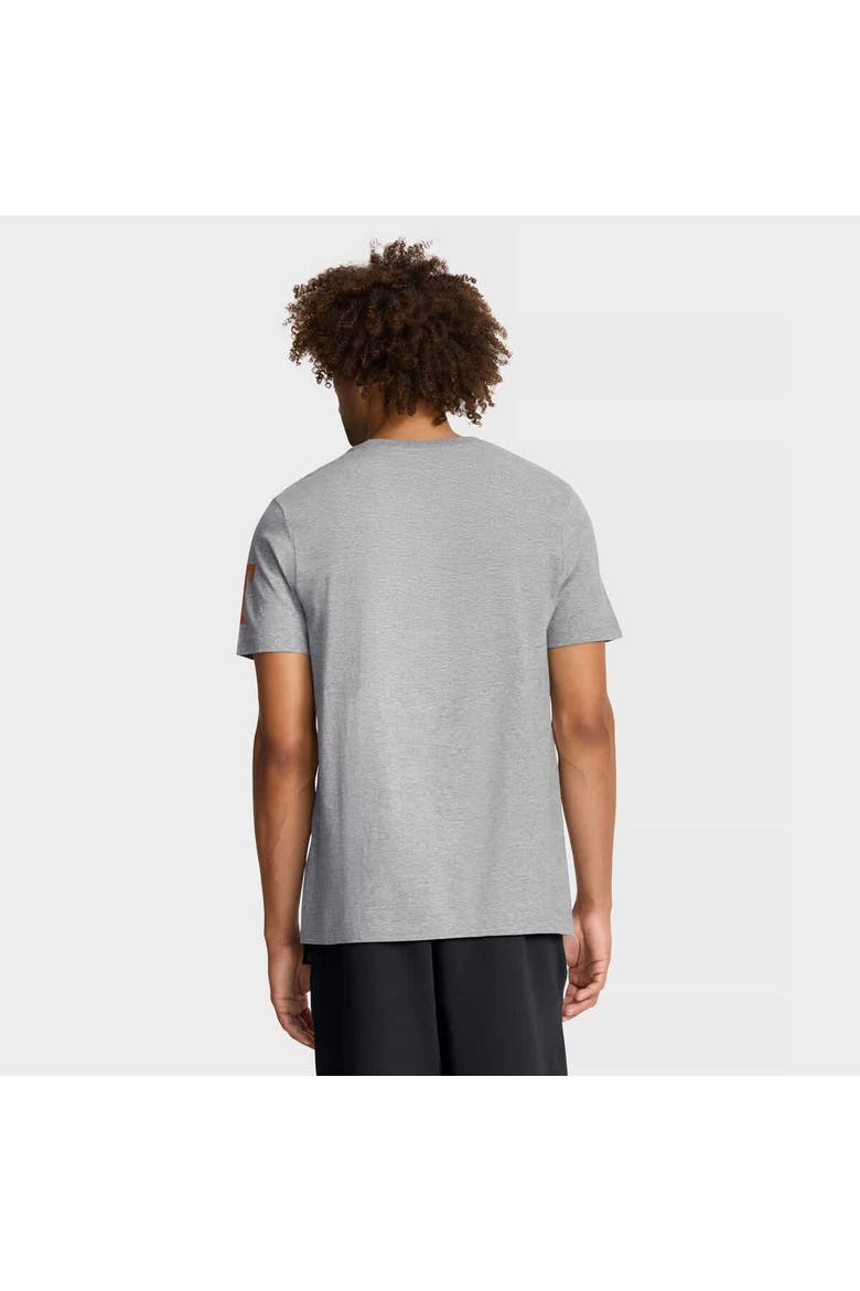 Men's Nike Heather Gray Texas Longhorns Legacy Arch T-Shirt, Alternate, color, Heather Gray