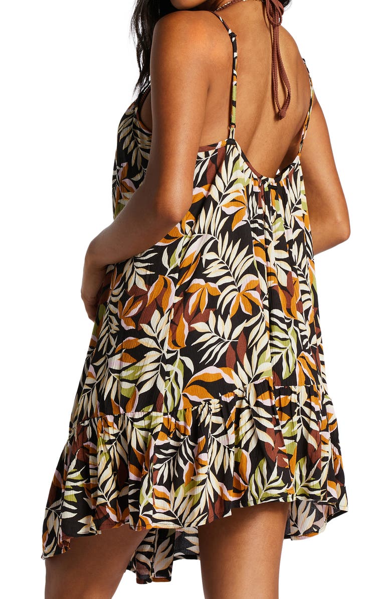 Billabong Beach Vibes Floral Cover-Up Dress, Alternate, color, 