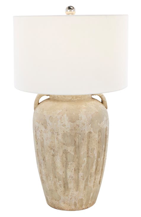 Cream Ceramic Table Lamp