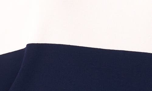 Halogen ® Boat Neck Drop Shoulder Top In Blue