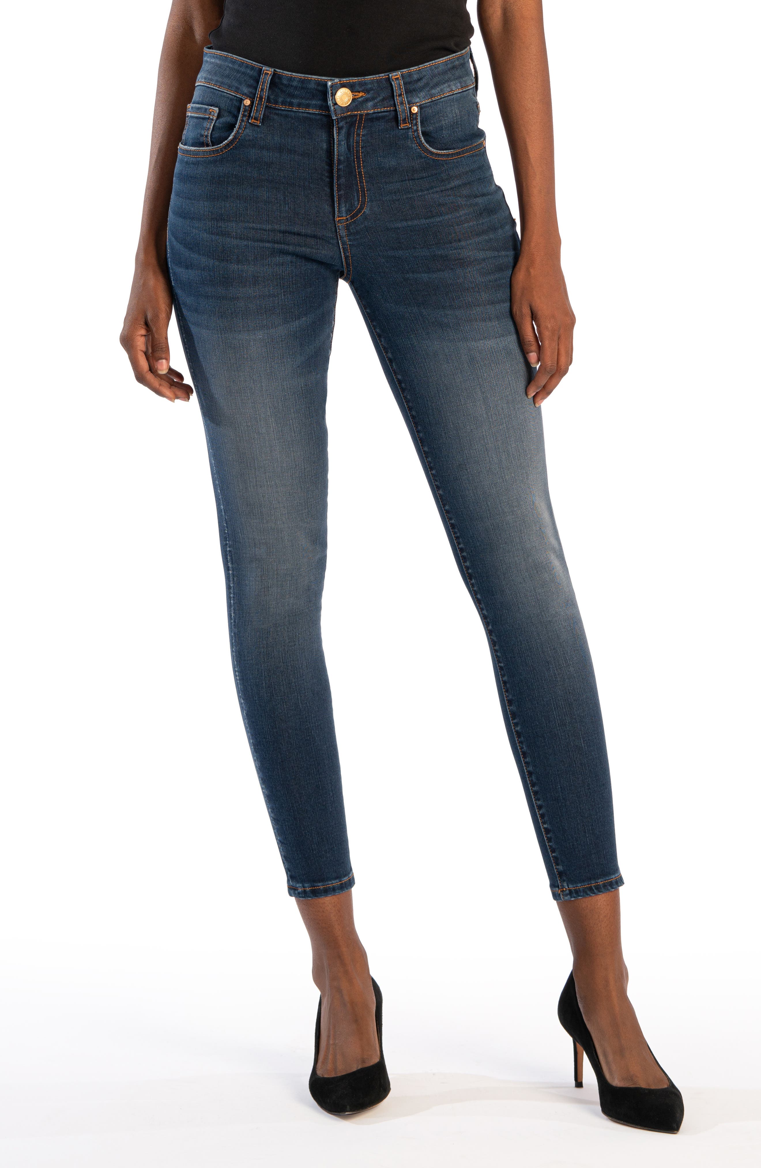 KUT from the Kloth Donna High Waist Skinny Jeans
