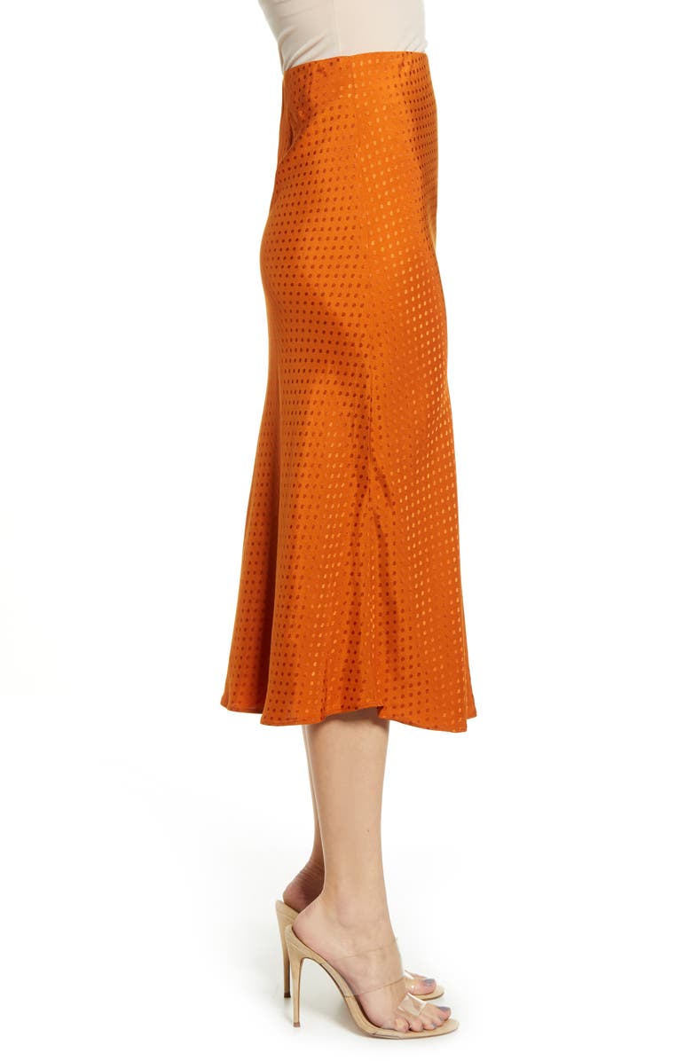 Leith Bias Cut Midi Skirt, Alternate, color,