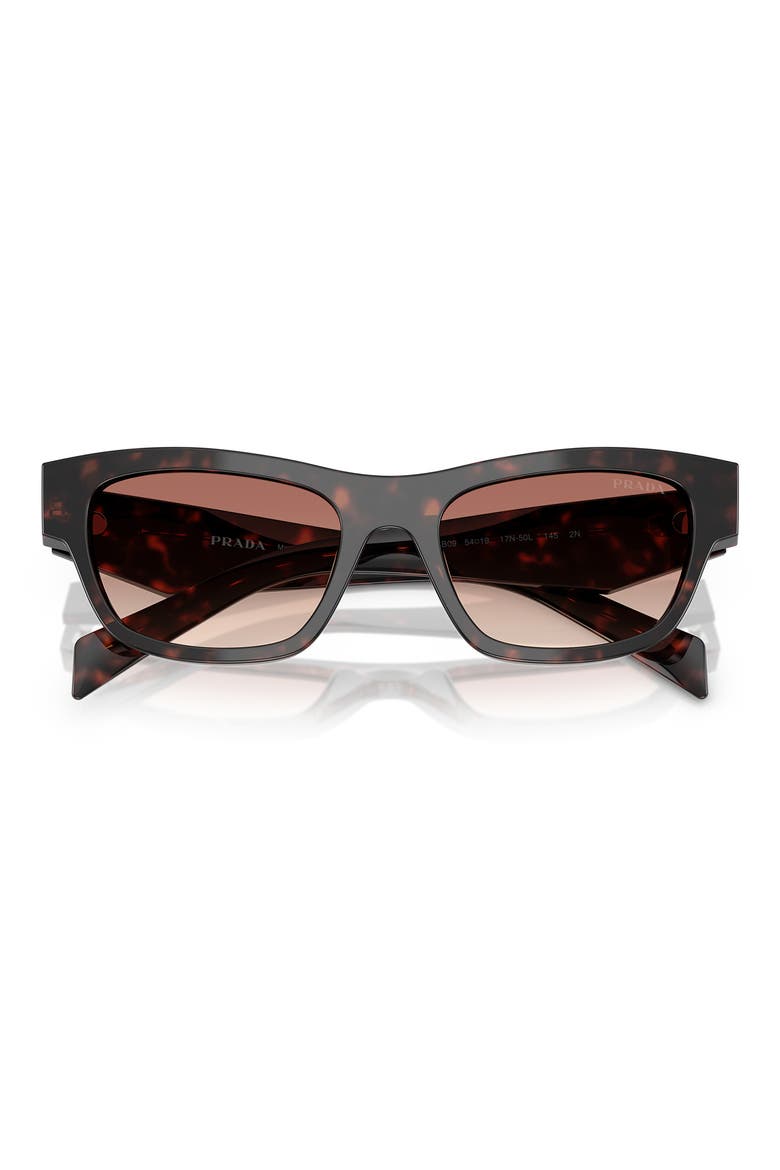 52mm Butterfly Polarized Sunglasses, Alternate, color, BORDEAUX