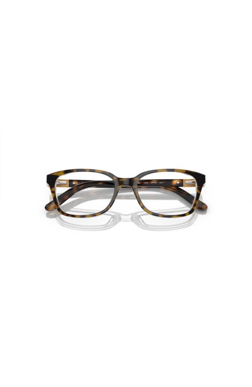 Vogue Eyewear 47mm Square Optical Glasses In Brown