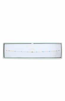 ARGENTO VIVO Turquoise Evil Eye Anklet