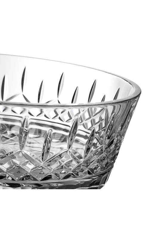 WATERFORD WATERFORD LISMORE CRYSTAL LOW BOWL