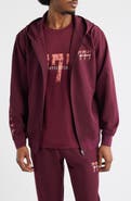 SANTO STUDIO Tempo 777 Zip Front Hoodie