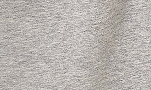 Petite Plume Luxe Pima Cotton Maternity Robe In Gray