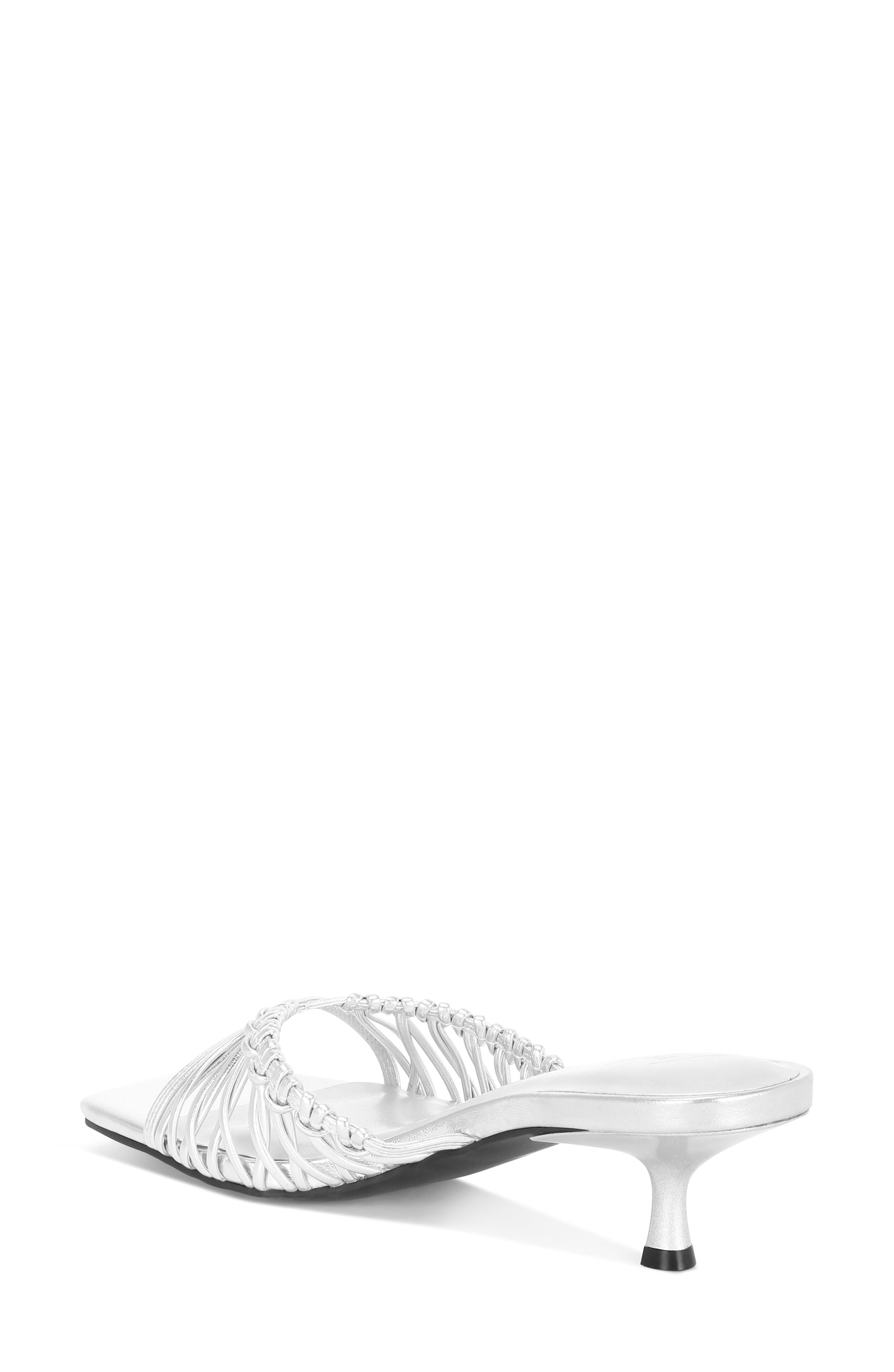 Zeldara Slide Sandal, Alternate, color, SILVER