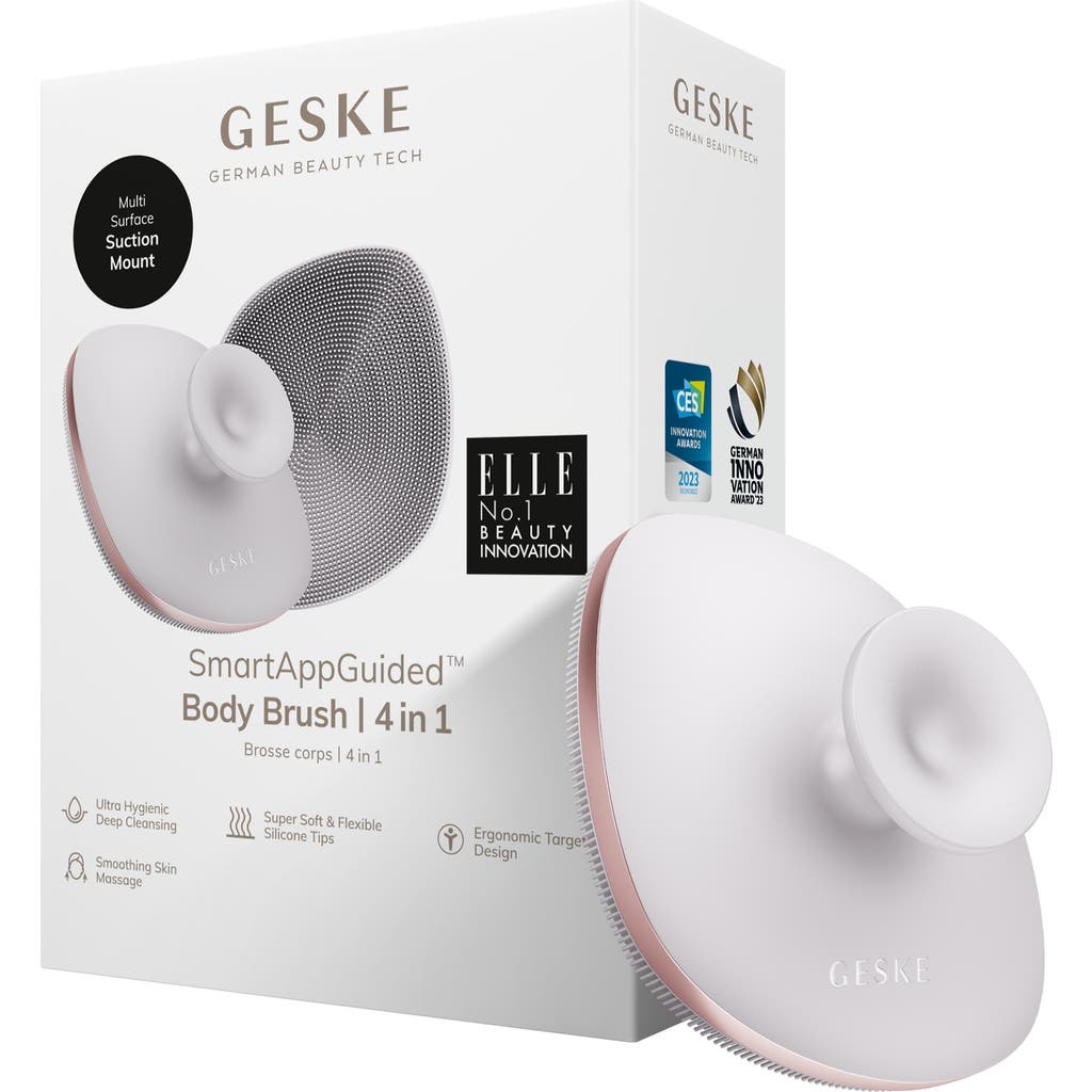 Geske Smartappguided Body Brush With Metal Ring | 4 In Multi