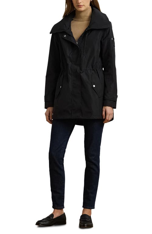 Shop Ralph Lauren Lauren Lightweight Zip Jacket In Black