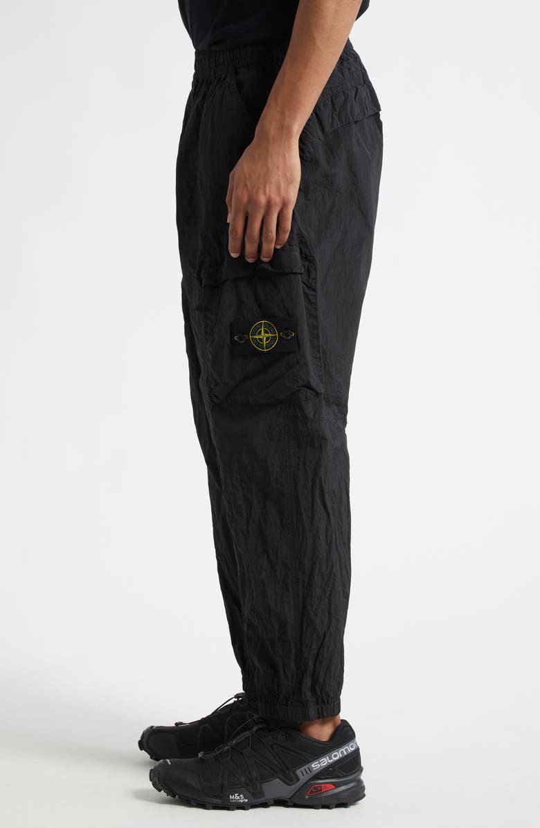 Stone Island Compass Logo Patch ECONYL<sup>®</sup> Nylon Cargo Trousers, Alternate, color, 