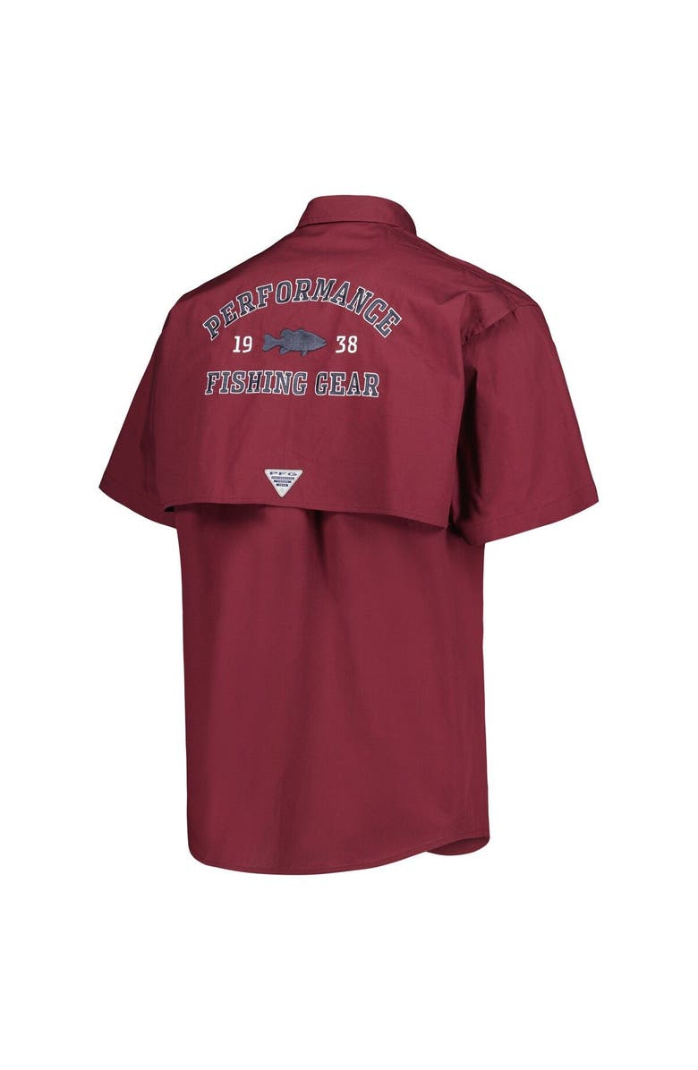 Columbia Men's Columbia Maroon Texas A&M Aggies Bonehead Button-Up Shirt, Alternate, color, Maroon