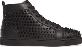 Christian Louboutin Louis Allover Spikes High Top Sneaker Men Nordstrom