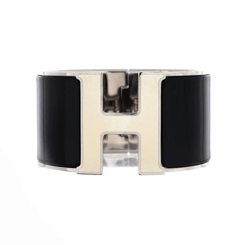 Clic H Bracelet Enamel Extra Wide
