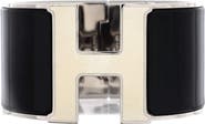 Pre-Owned Hermes Clic H Bracelet Enamel Extra Wide