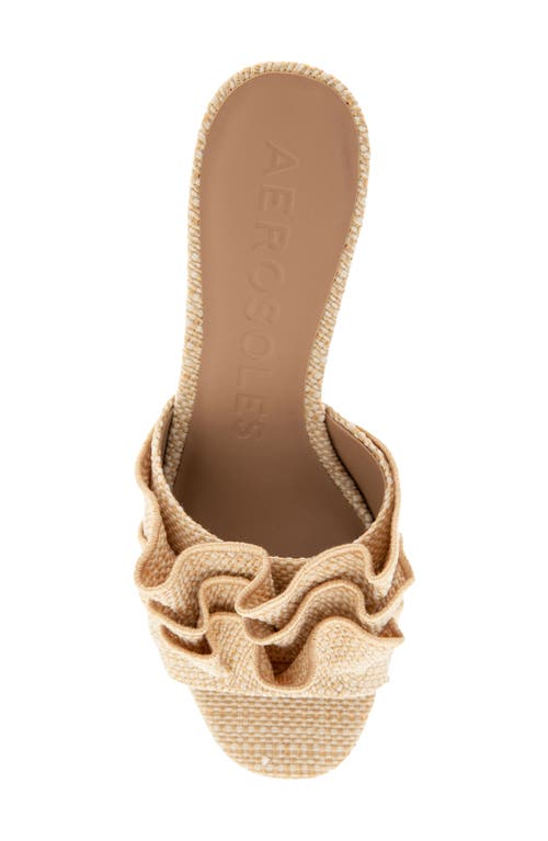 Aerosoles Gabrielle Ruffe Slide Sandal