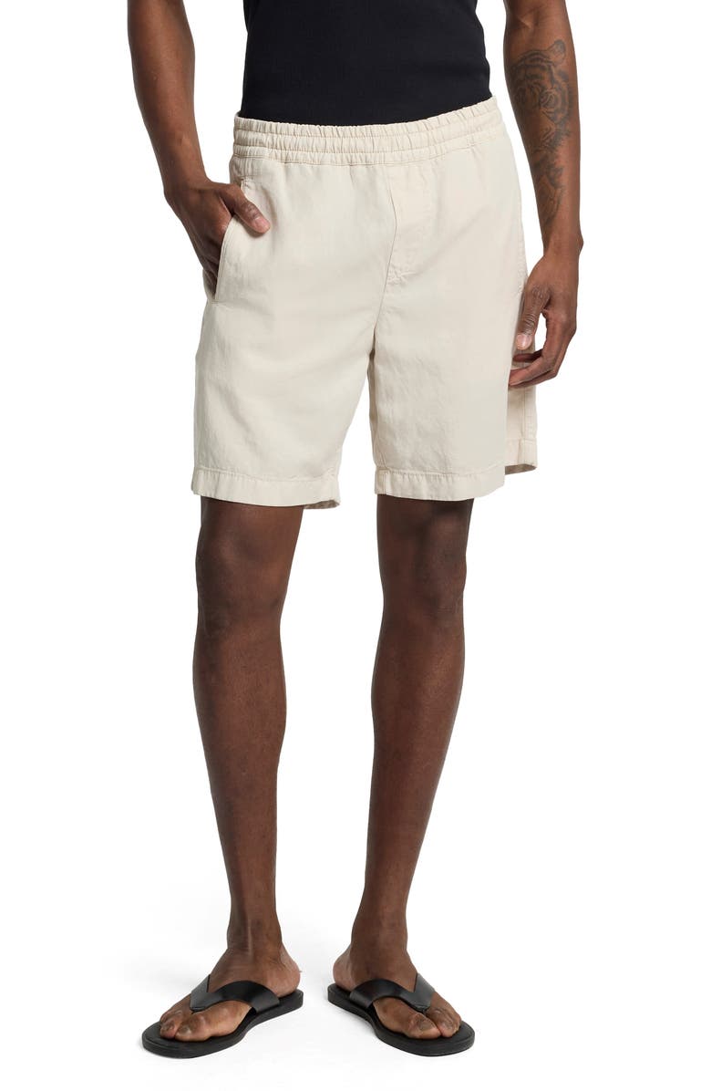 7 For All Mankind Pull-On Cotton Blend Shorts, Main, color,
