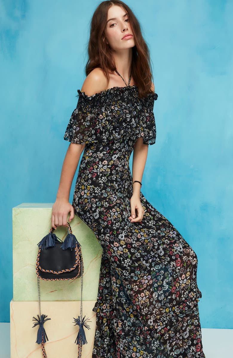 Rebecca Minkoff Chase Leather Saddle Bag, Alternate, color,