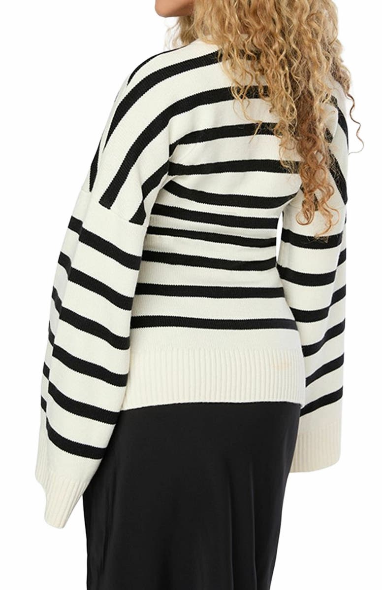 WeWoreWhat Cinched Waist Cardigan, Alternate, color,