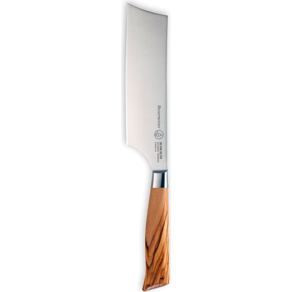 Messermeister Oliva Elite Nakiri Knife 6.5 Inches In Neutral