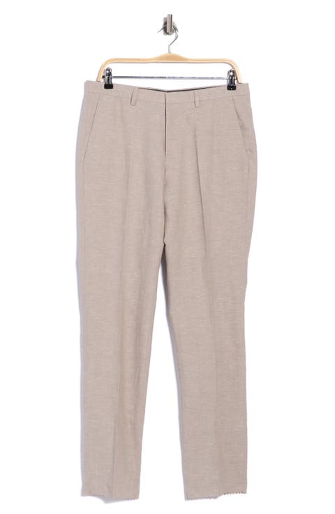 Hesten Cotton & Linen Dress Pants