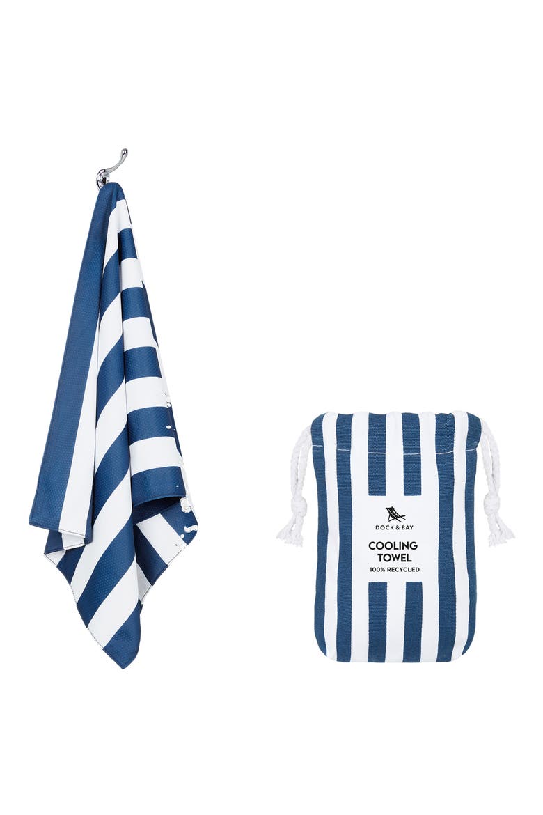 Cooling Towel, Alternate, color, WHITSUNDAY BLUE
