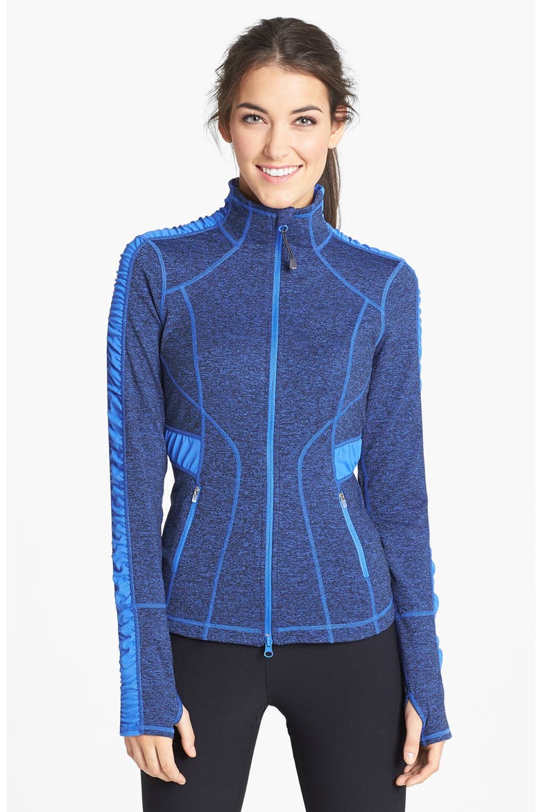 'Prism' Cross Dye Jacket, Main, color, BLUE PERSIA
