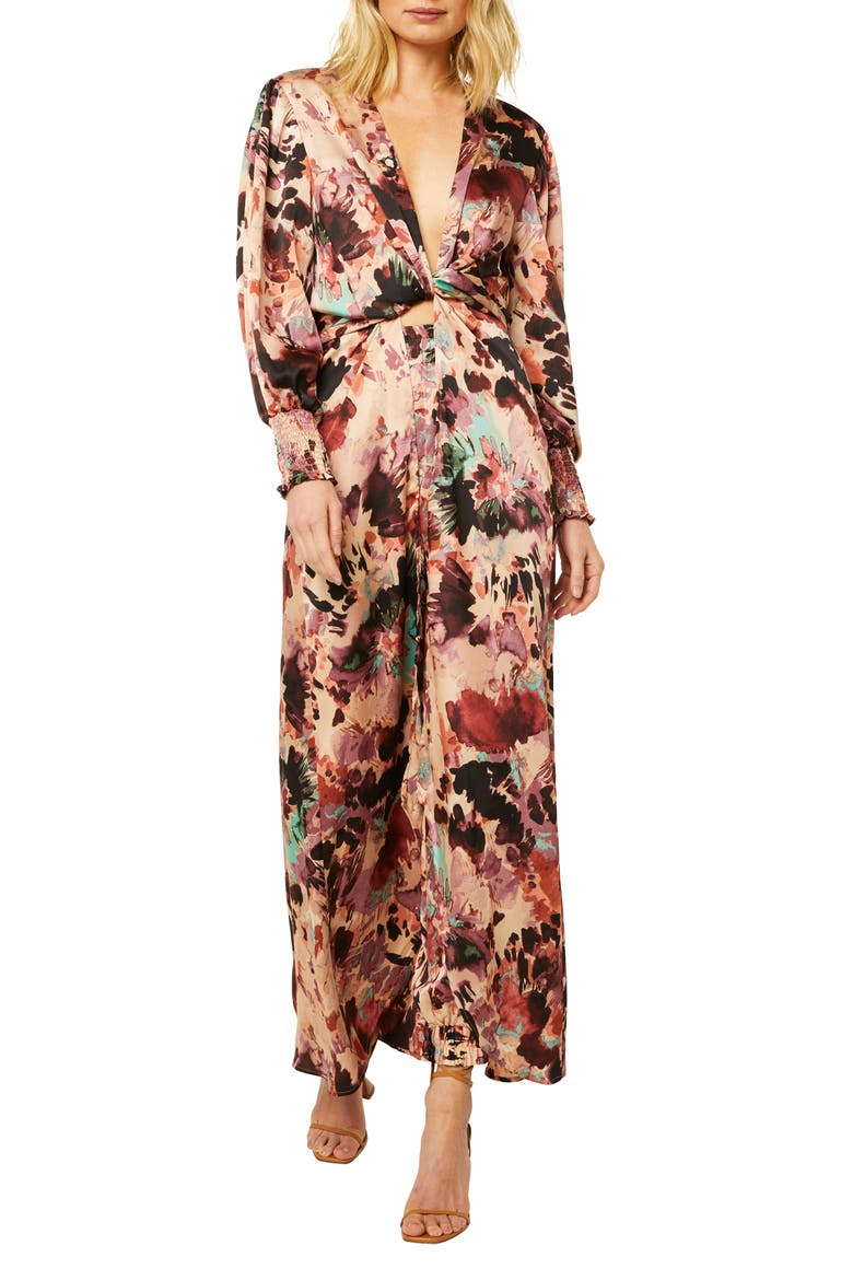 Veronika Robe, Main, color, FLORA DREAM SATIN