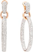 Pomellato Iconica Diamond Hoop Earrings