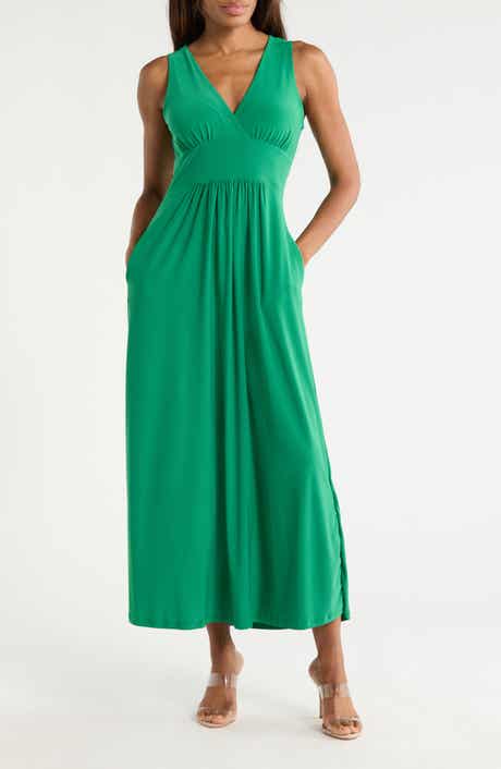 WEST K Sleeveless V-Neck Midi Dress